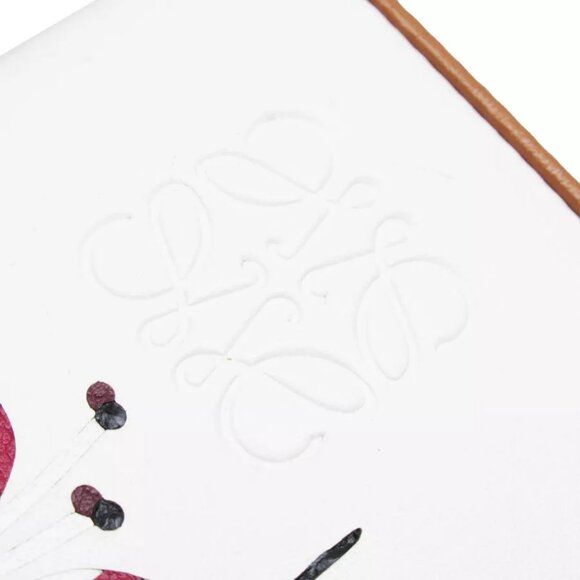 Auth LOEWE Heel Bag Shoulder Bag white leather - Picture 3 of 11